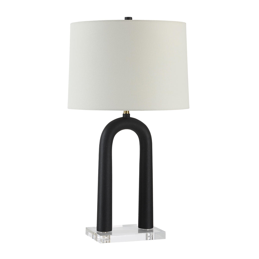 Everren Pisa 28.5" Height Table Lamp - Matte Black