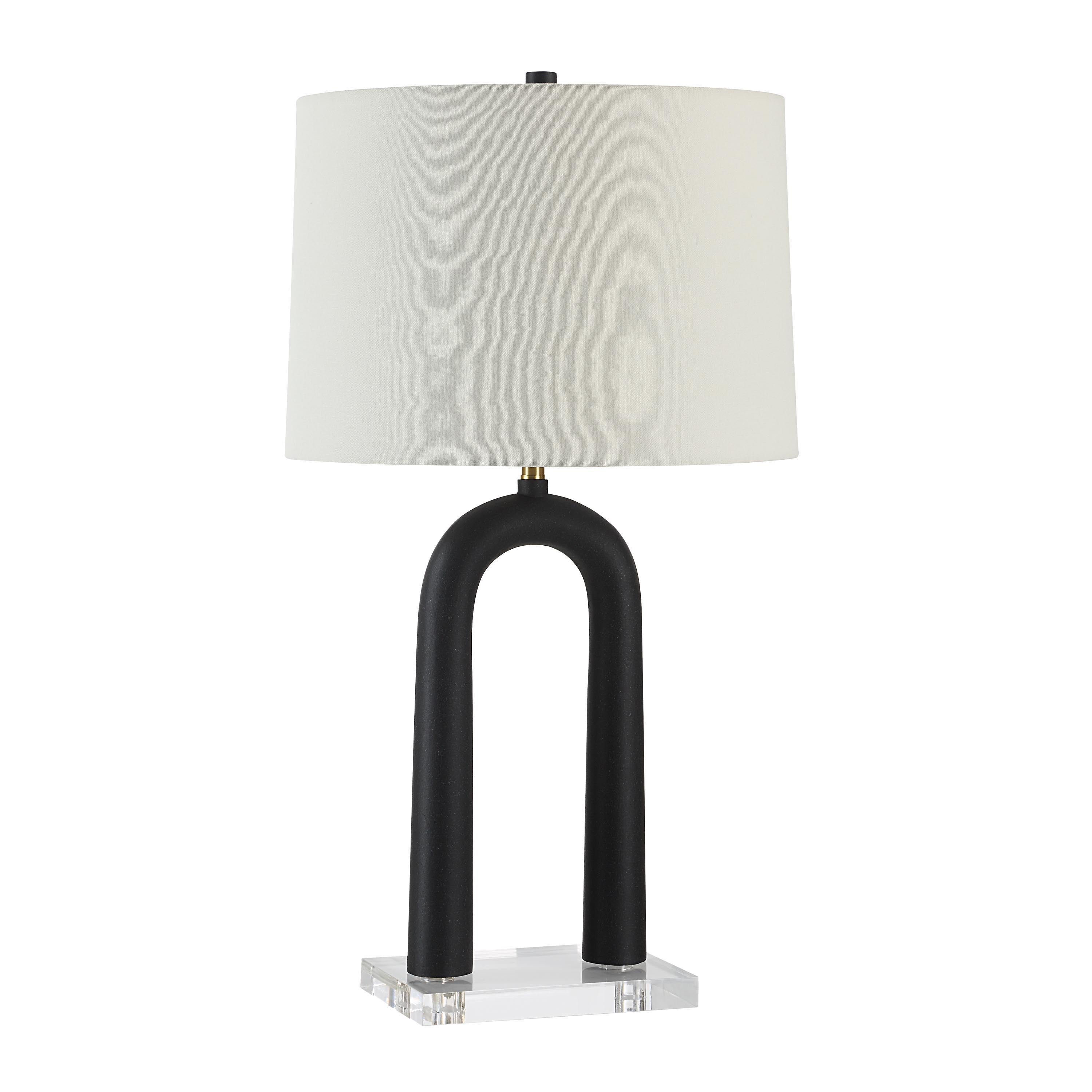 Everren Pisa 28.5" Height Table Lamp - Matte Black