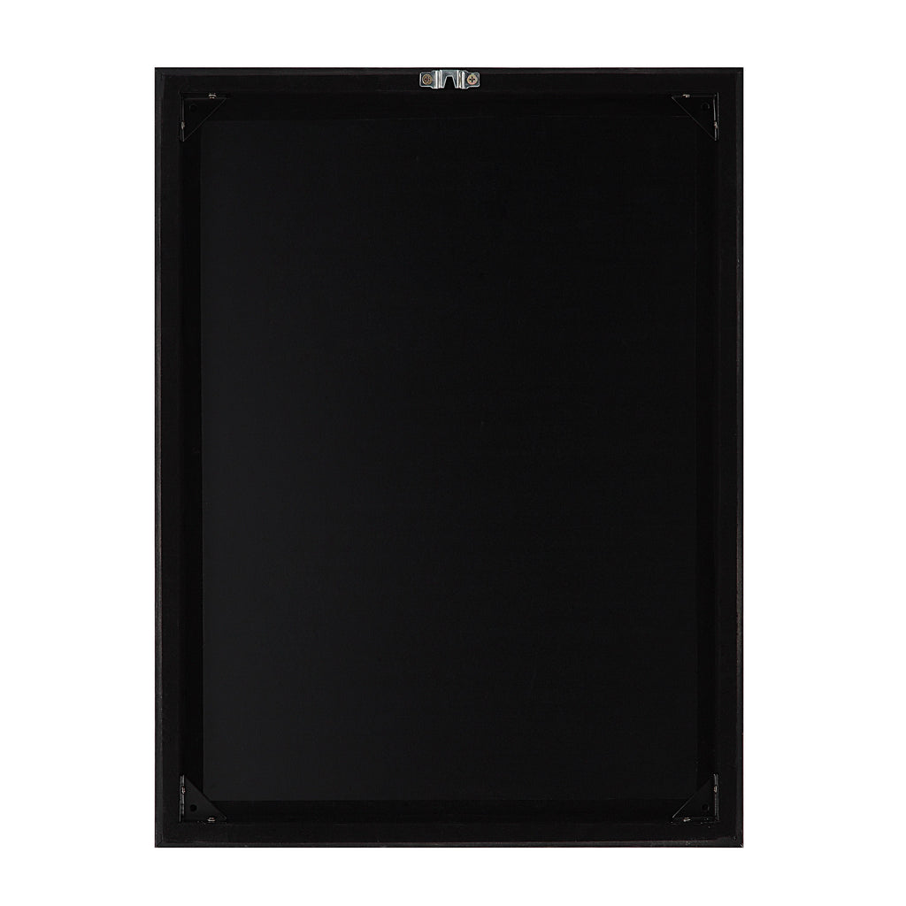 Renwil Basset 18" Wide Wall Art with Wood Frame - Painted Black