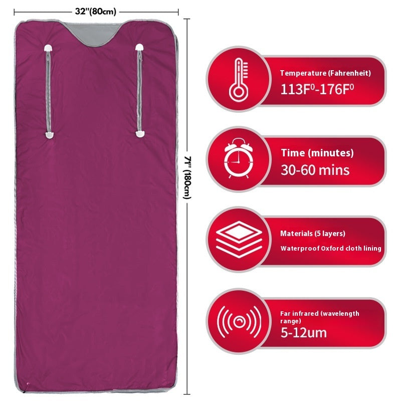 Far Infrared Sauna Blanket – Detox, Weight Loss & Full‑Body Therapy