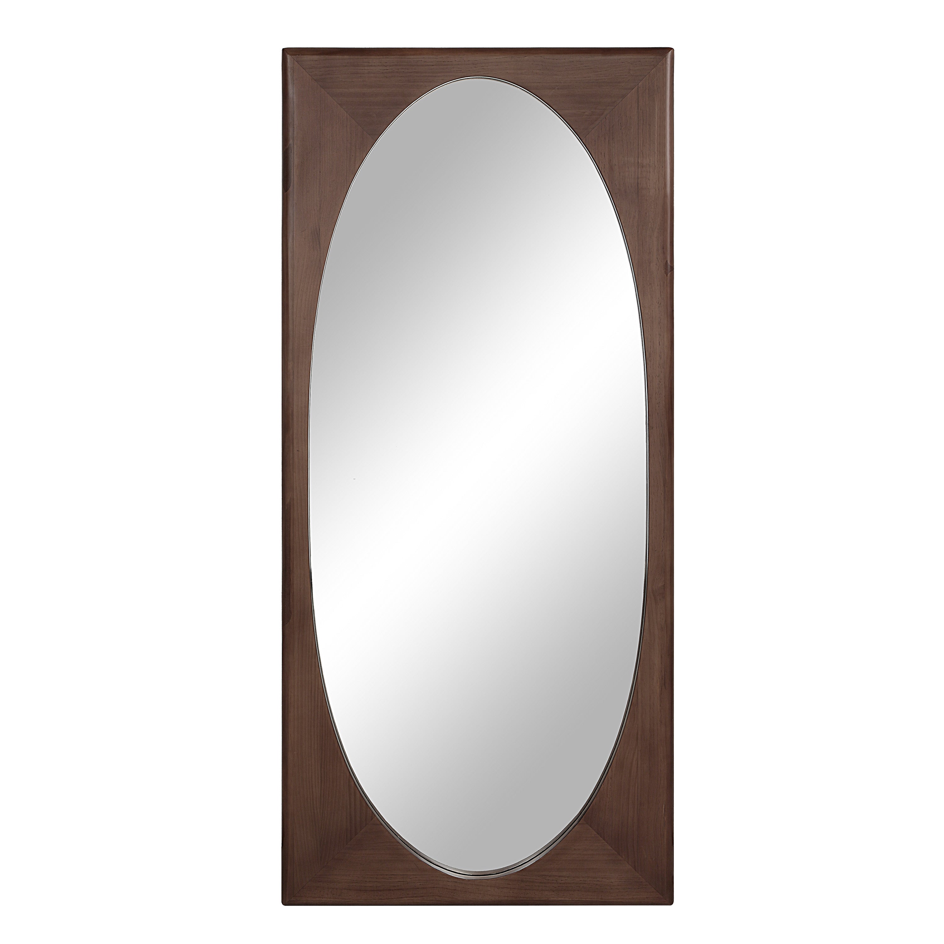 Renwil Sitia 68" H x 30" W Wall Mirror - Brown