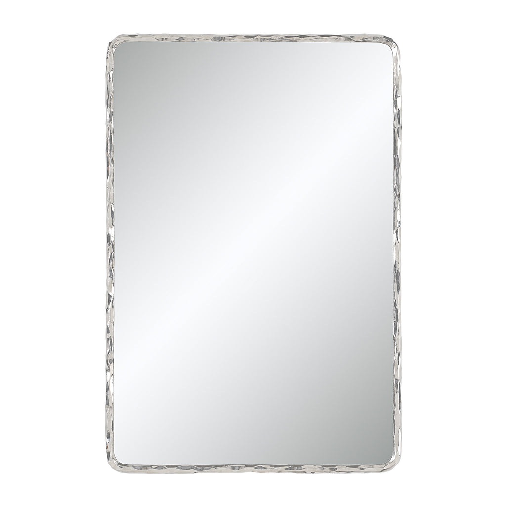 Renwil Pollonia 36" H x 24" W Wall Mirror - Grey