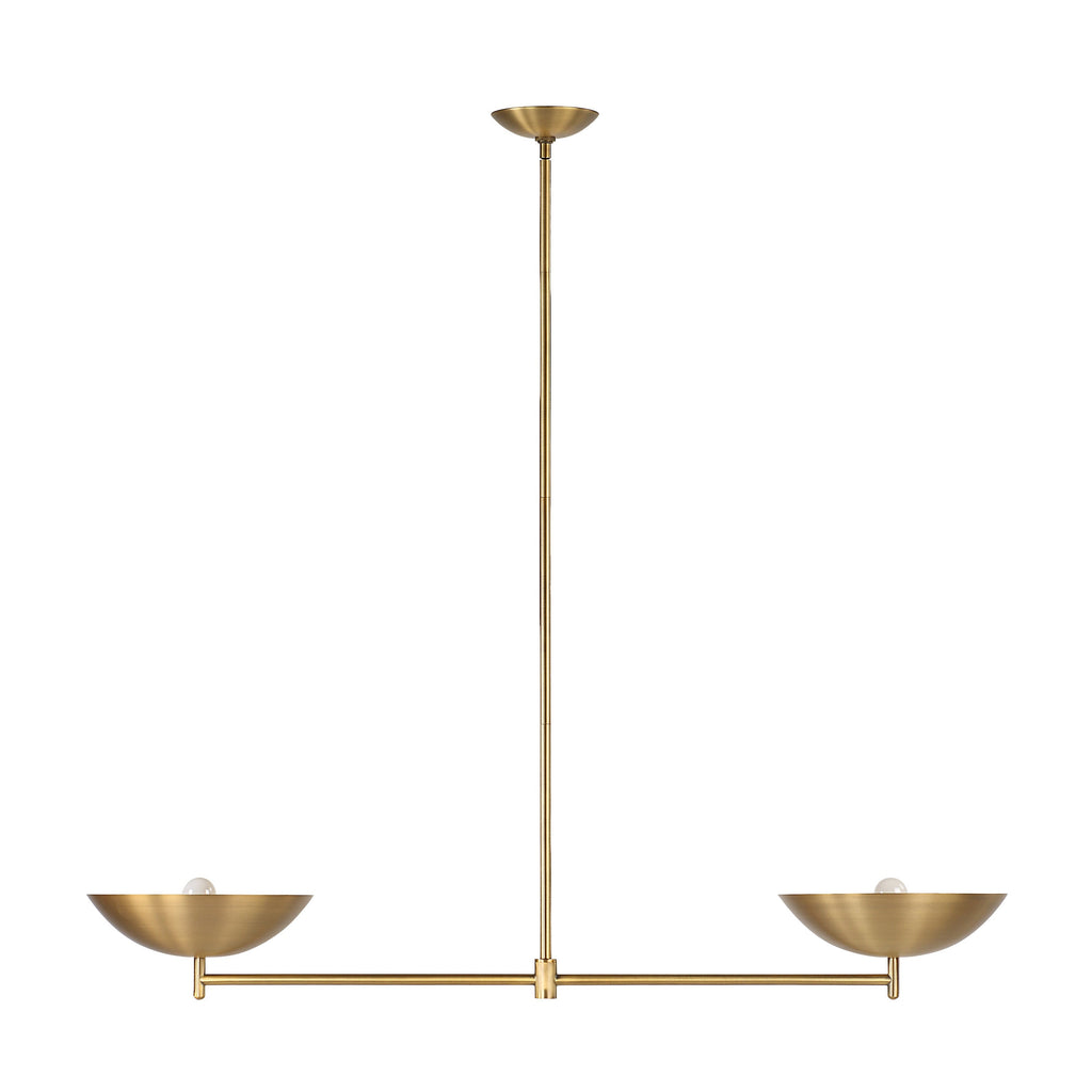 Renwil Waxlow 64.5" Height Ceiling Fixture - Plated Dark Antique Brushed Brass