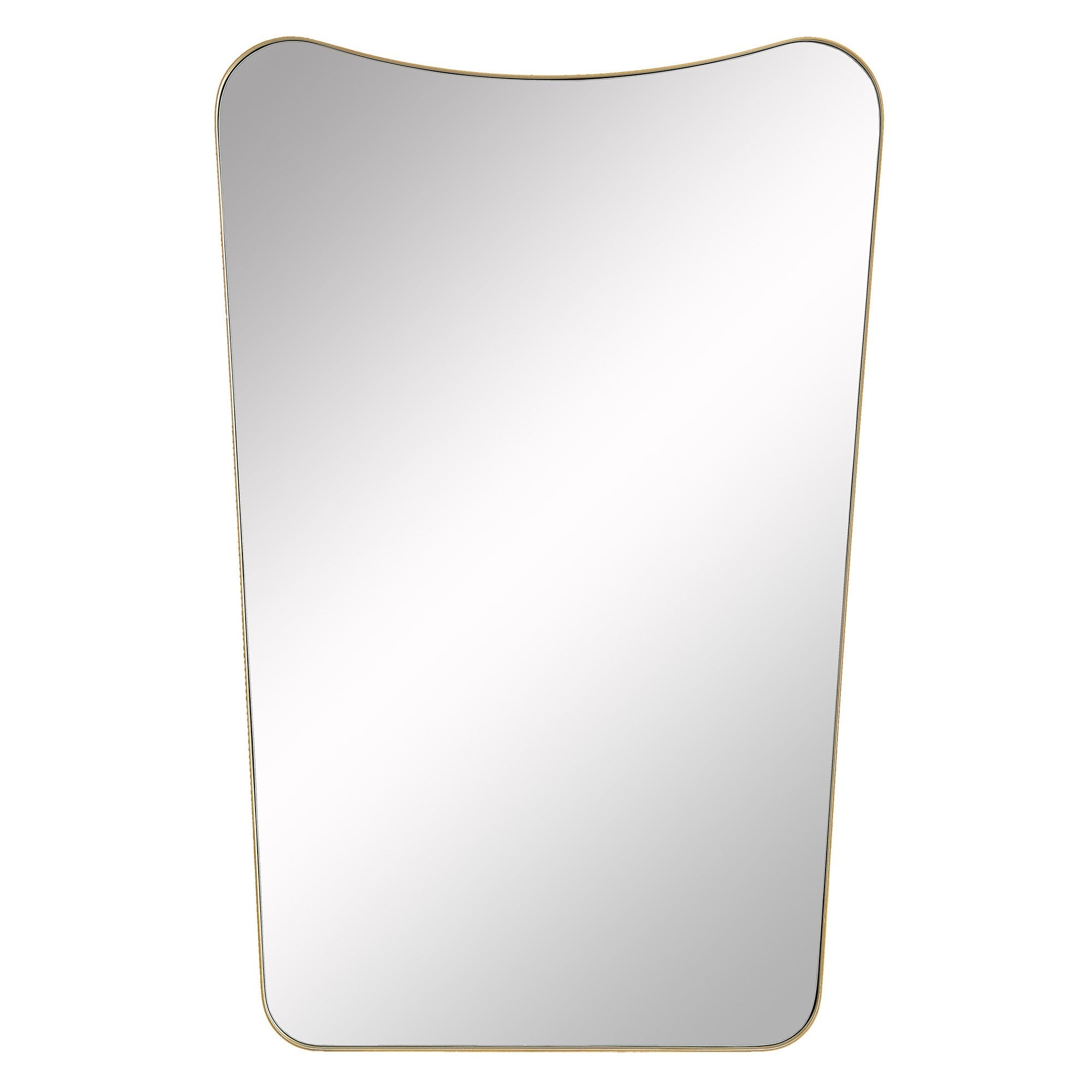 Renwil Artesia 45" Tall Rectangle Wall Mirror - Yellow