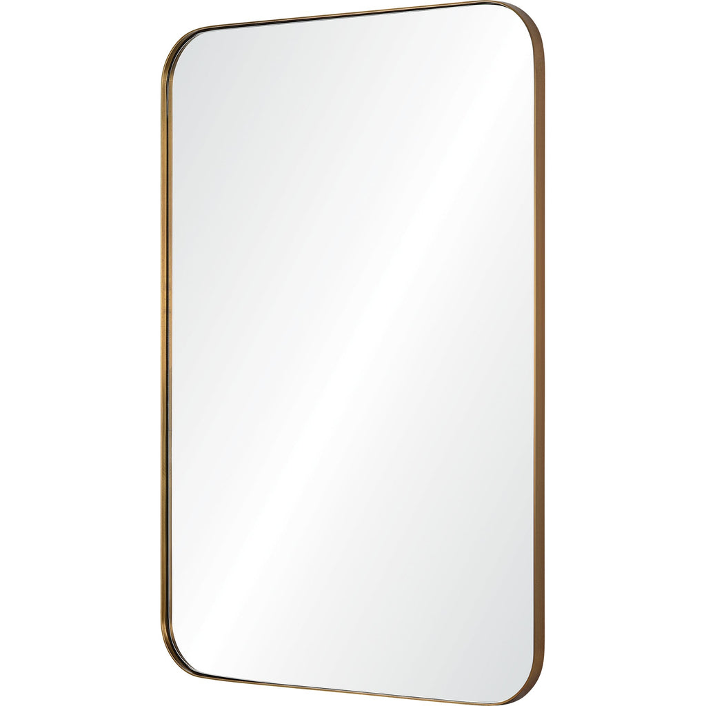 Renwil Edwin 36" Tall Rectangle Wall Mirror - Yellow