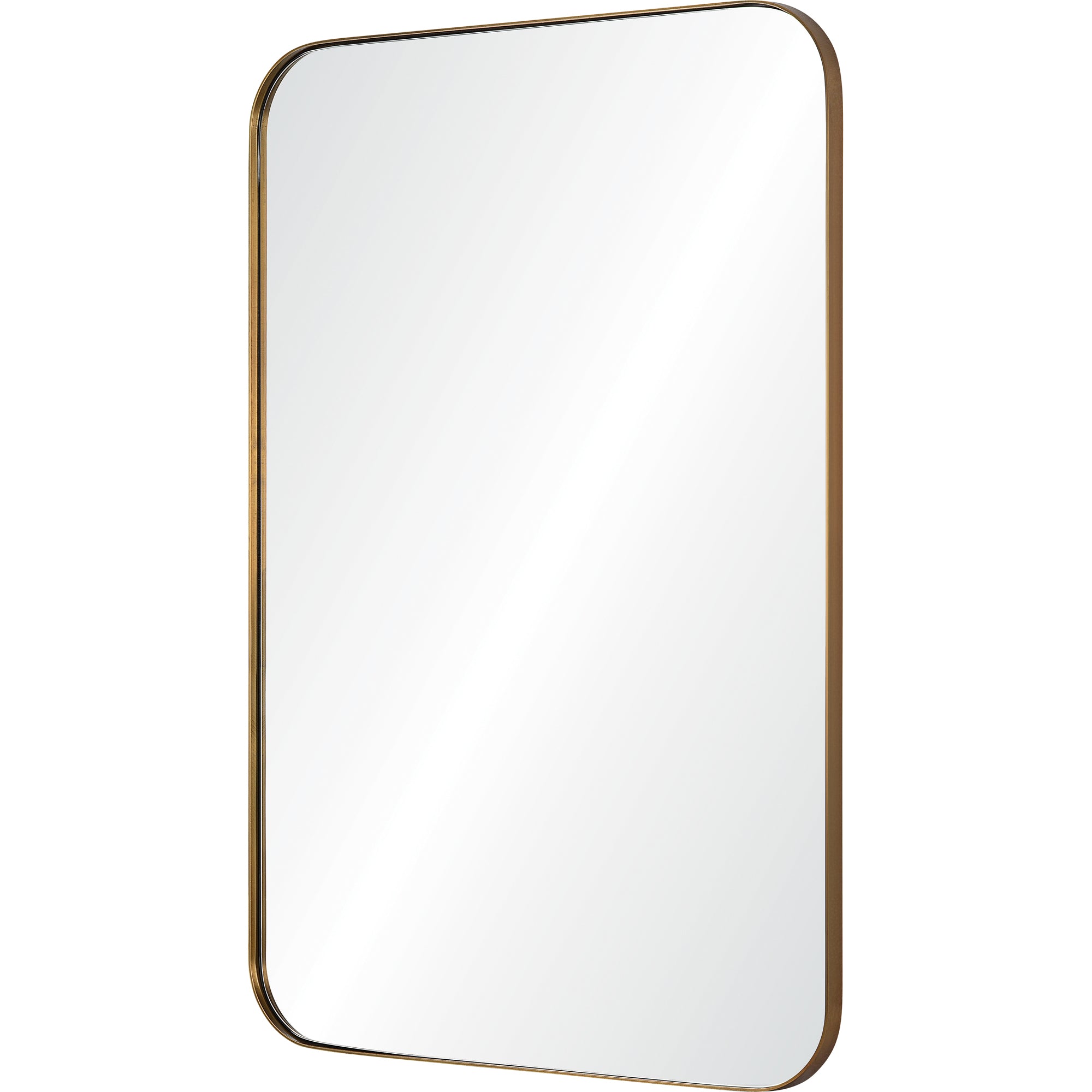 Renwil Edwin 36" Tall Rectangle Wall Mirror - Yellow