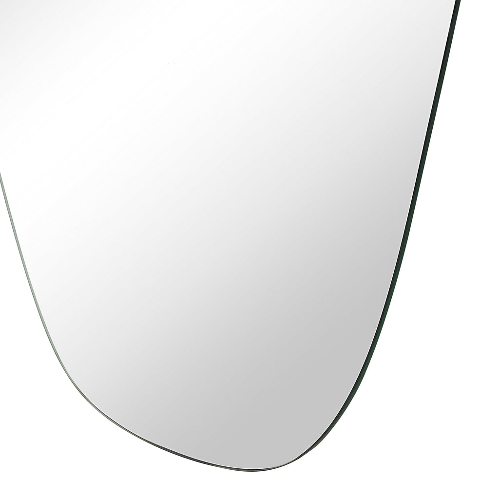 Renwil Erice 65" H x 25.5" W Wall Mirror - Grey