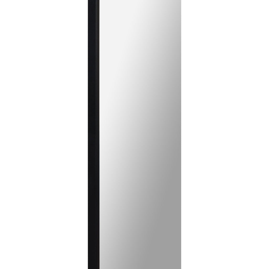 Renwil Luka 40" Tall Irregular Wall Mirror - Black