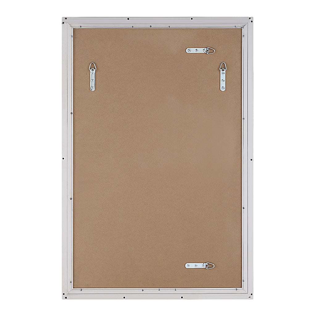 Renwil Dapia 36" H x 24" W Wall Mirror - Grey