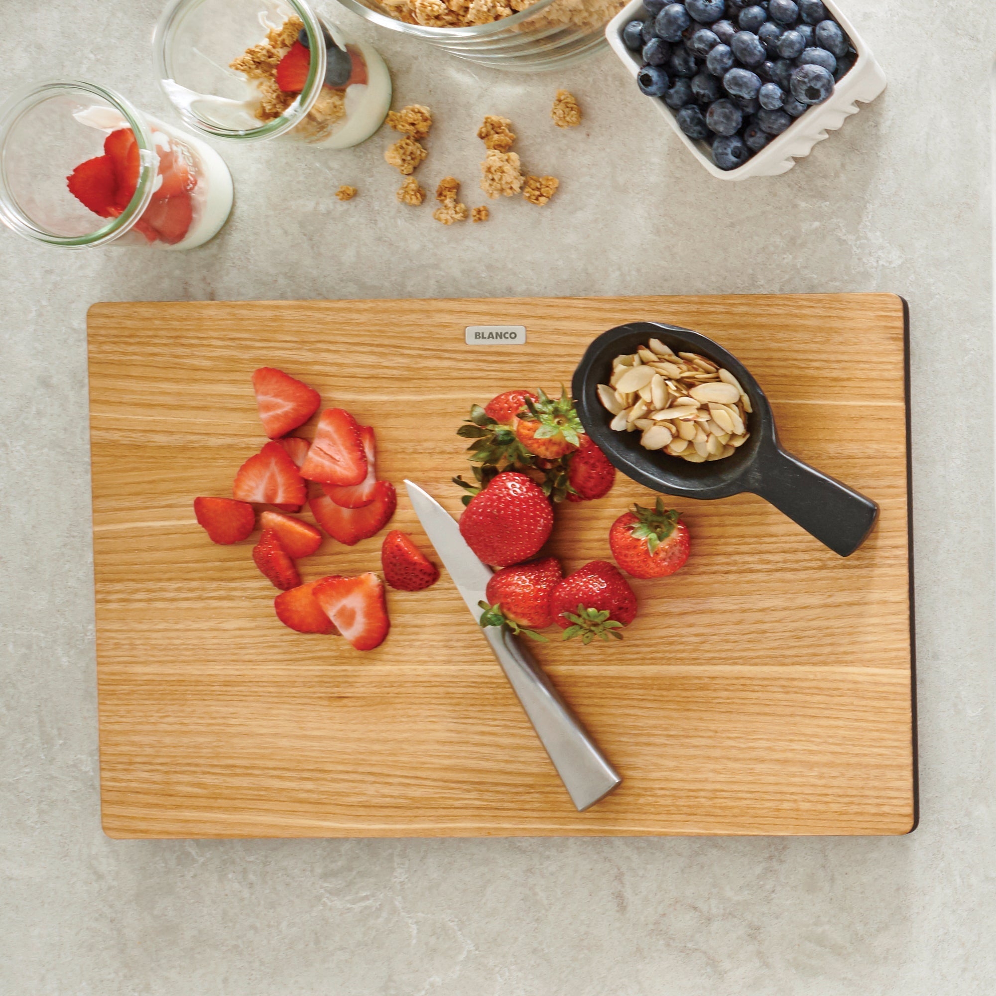 Blanco Quatrus Ash Compound Cutting Board