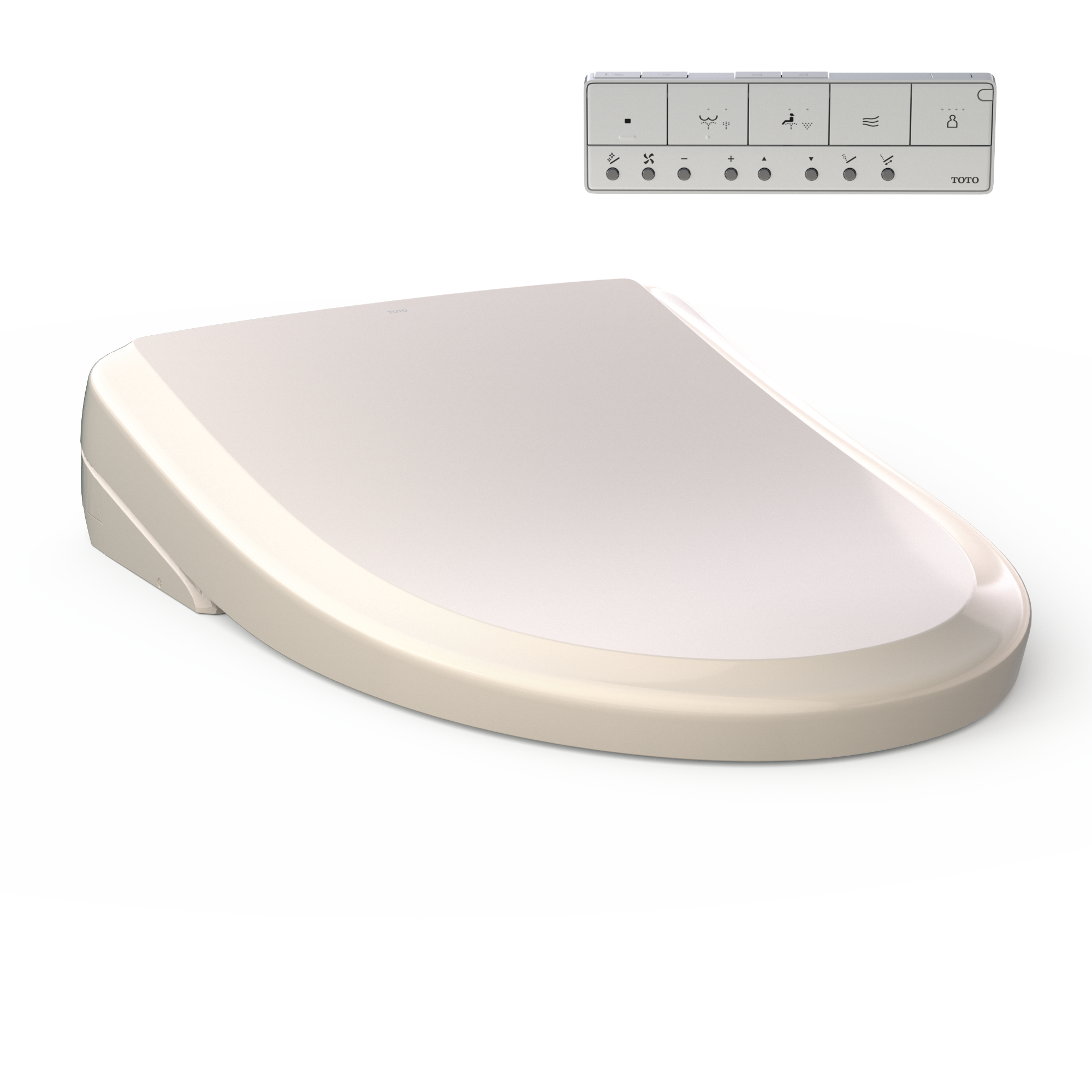 TOTO Washlet S7A Electronic Bidet Toilet Seat with Ewater+ Bowl and Wand Cleaning and Auto Open and Close Classic Lid - Elongated