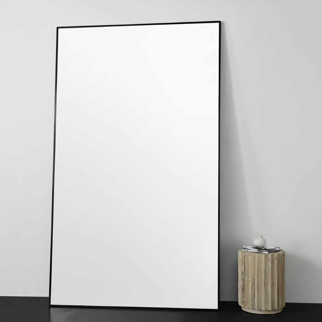 Renwil Keene 83" Tall Rectangle Full Length Mirror - Black
