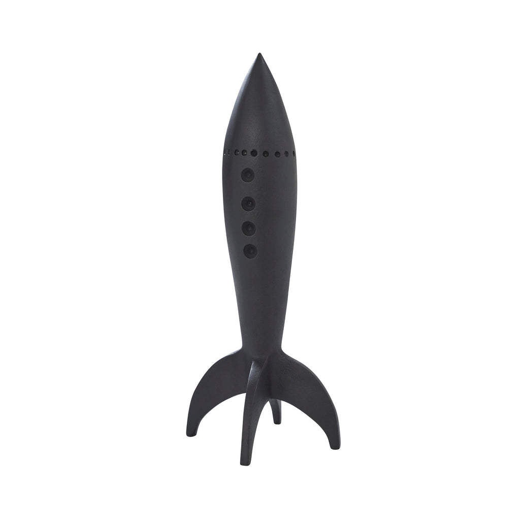 Renwil Rhodes Indoor Cast Aluminum Statue - Matte Black