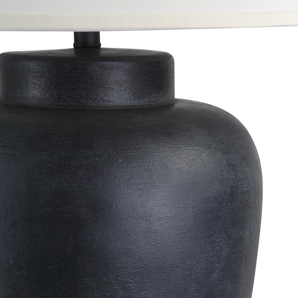 Everren Arancia 29.5" Height Table Lamp - Black Wash