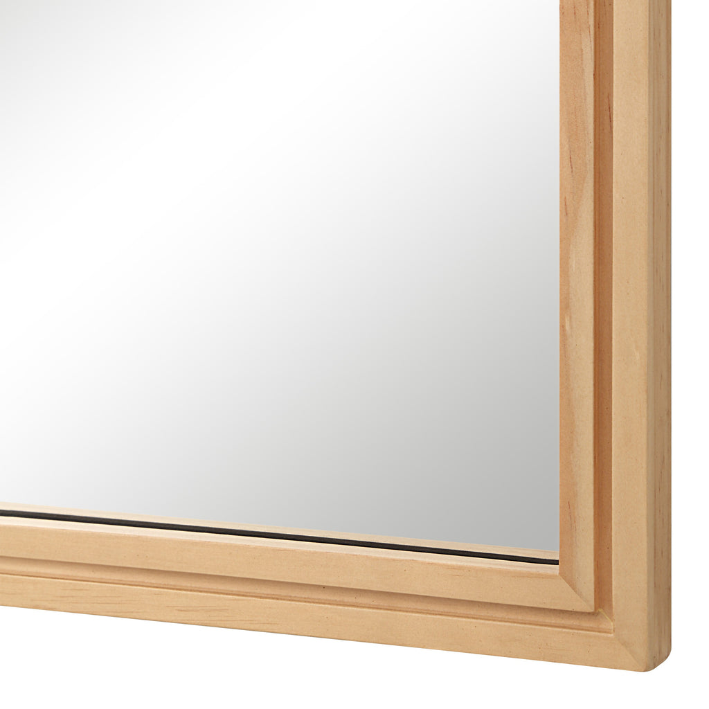 Renwil Canas 40" H x 24" W Wall Mirror - Brown