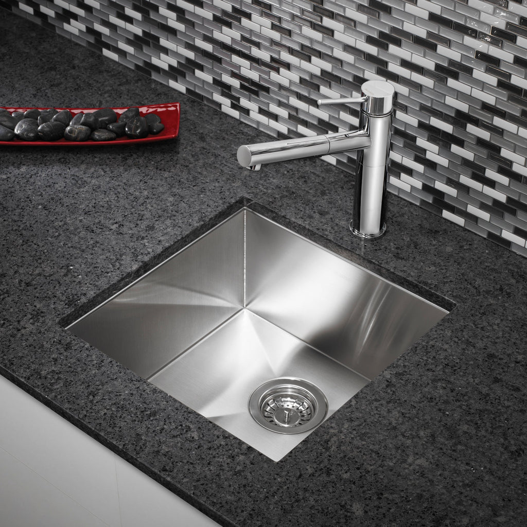 Blanco Quatrus R0 17" Stainless Steel Undermount Bar Sink
