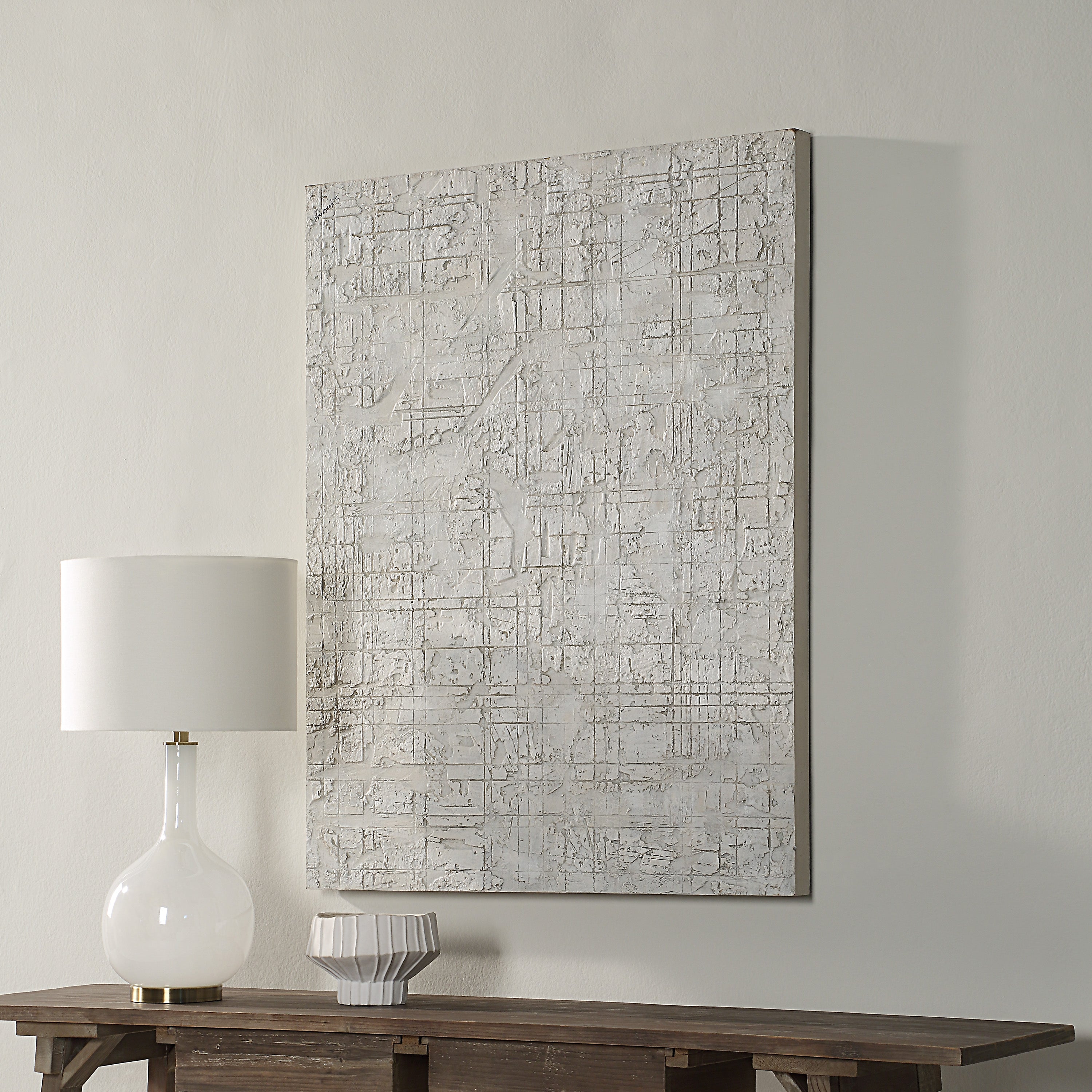 Renwil Brigitta 36" Wide Wall Decor - White