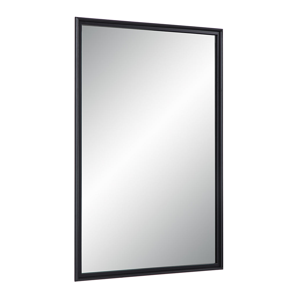 Renwil Lausanne 36" Tall Rectangular Mirror - Matte Black