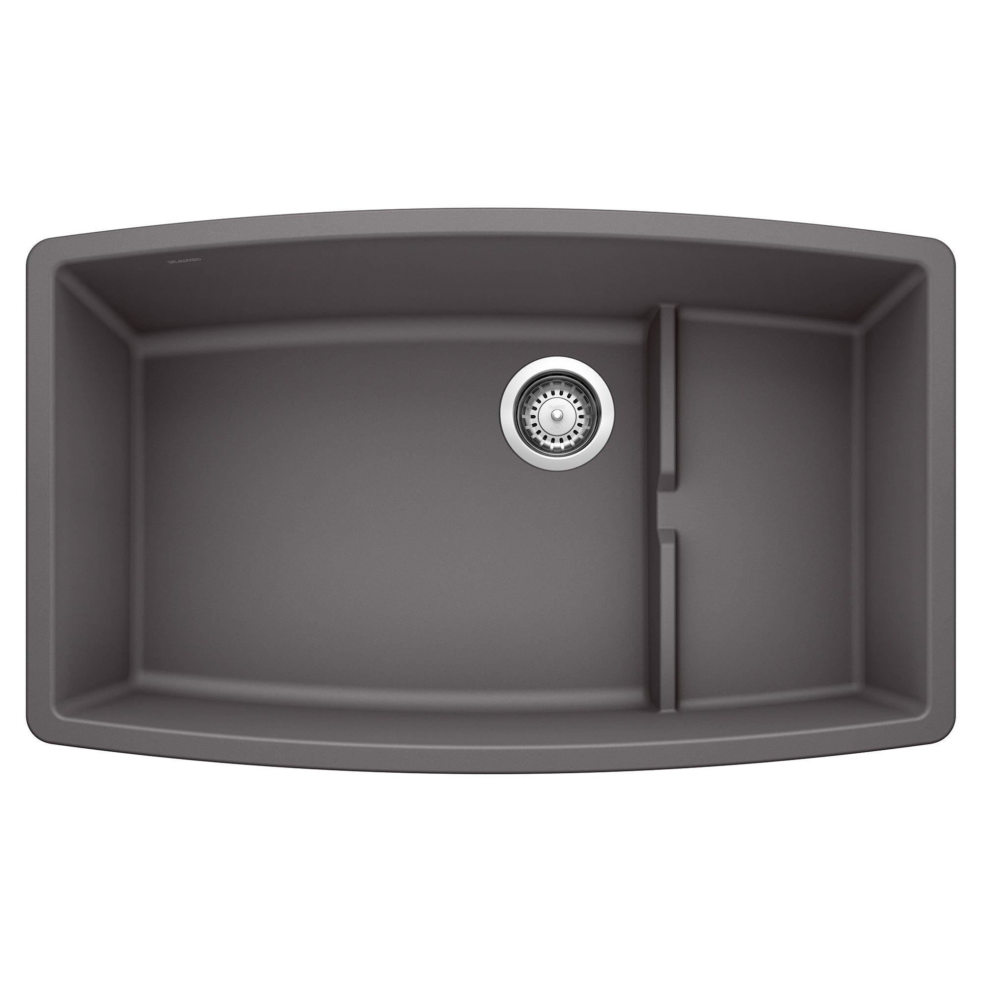 Blanco Performa Cascade Silgranit 32" Single Bowl Undermount Kitchen Sink with Colander