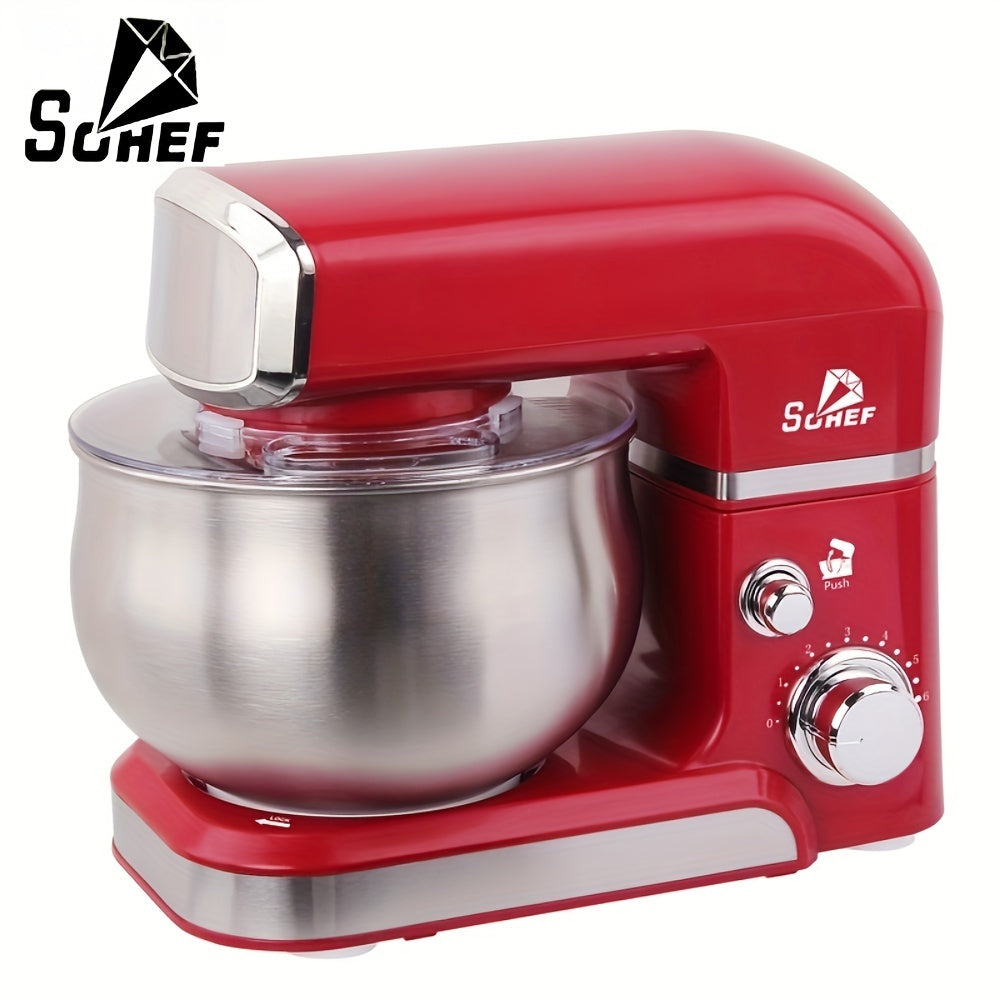 Fully Automatic Multi-functional Kitchen Electric Mixer, Automatic Dough Mixer, Home Whisk, Electric Food Mixer, Stand Mixer Cook MachineFully Automat