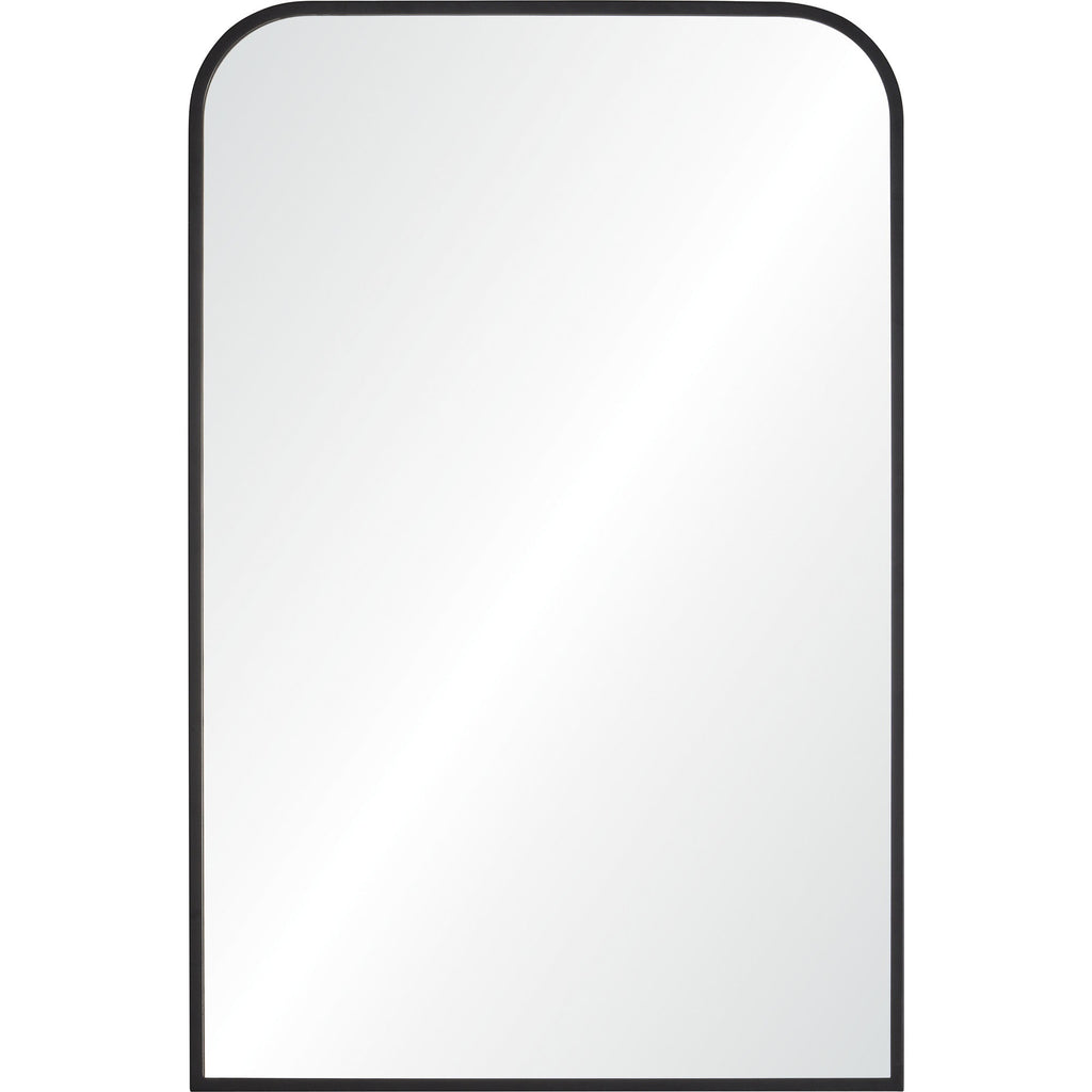 Renwil Jackline 36" Tall Rectangle Wall Mirror - Black