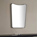 Renwil Nashua 36" Tall Rectangle Wall Mirror - Black