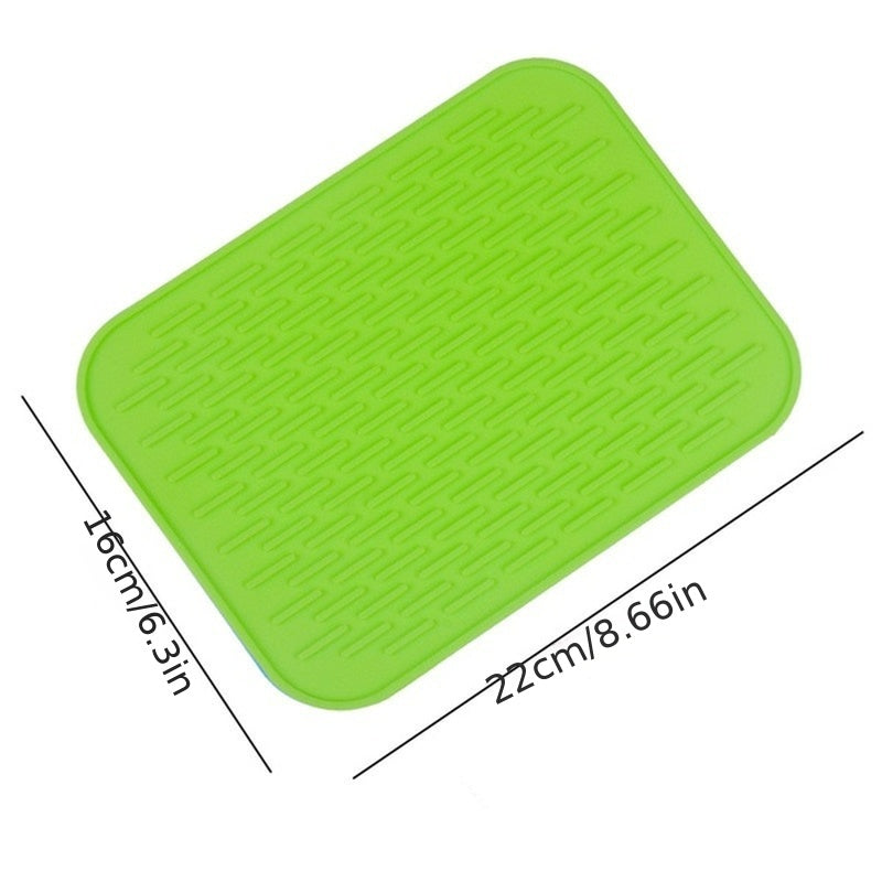 1/3pcs Silicone Pot Mat, Placemat, Cup Mat - Heat Resistant, Creative Coffee Mat For Countertops Tables - For Kitchen Decoration - Suitable for Everyday Use - Perfect Gift for Housewarming