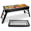 Foldable Charcoal BBQ Grill Stainless Steel Grill