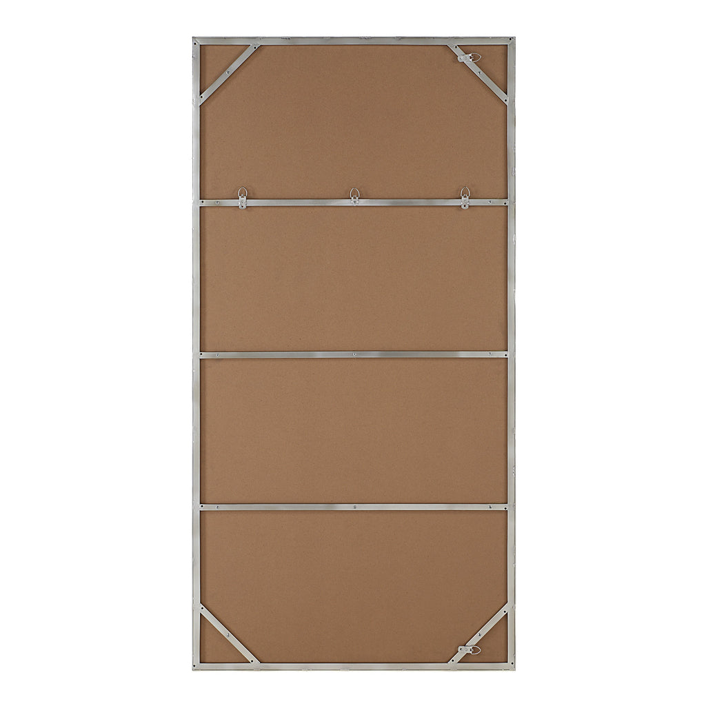 Renwil Orrin 60" H x 30" W Wall Mirror - Yellow