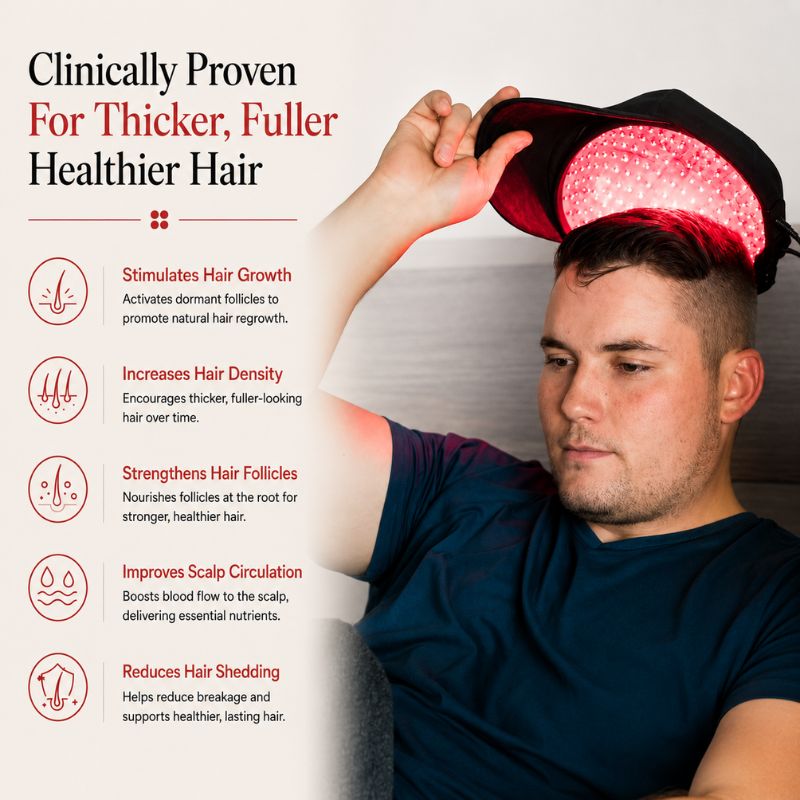 Laser Light Therapy Cap with 272 Lasers
