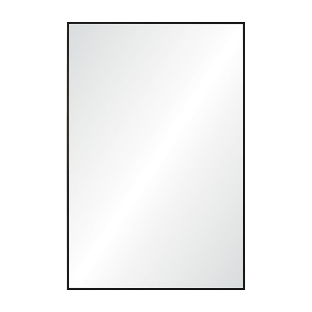 Renwil Amara 45" Tall Rectangle Wall Mirror - Black