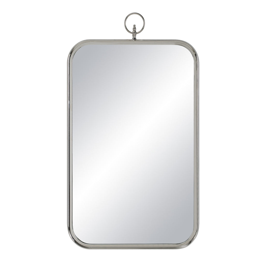 Renwil Dios 39.5" Tall Rectangle Wall Mirror - Grey