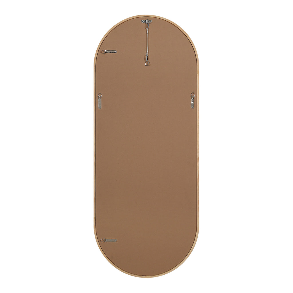 Renwil Pudino 60" H x 24" W Wall Mirror - Brown