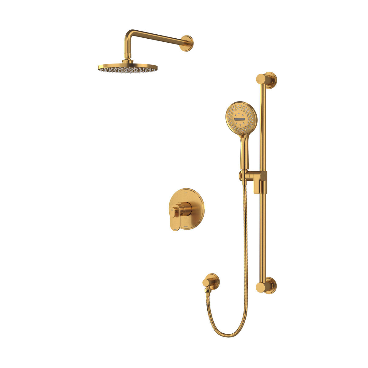 Riobel Arca 2-Way Shower System with Hand Shower and Shower Head