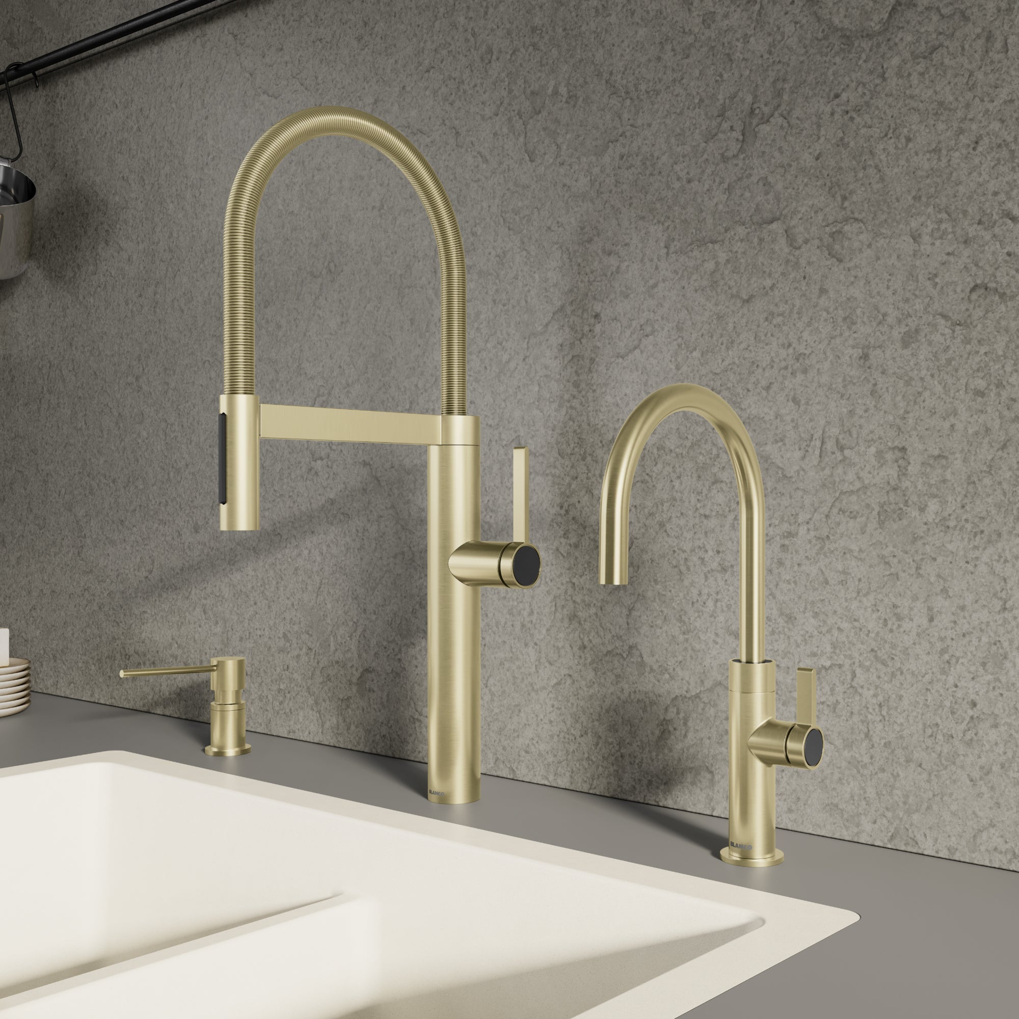 Blanco Culina II Semi-Pro Pull-Down Dual-Spray Kitchen Faucet