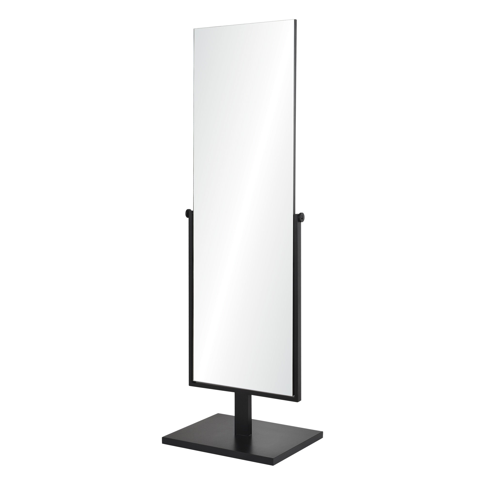 Renwil Samira 61" Tall Rectangle Full Length Mirror - Black