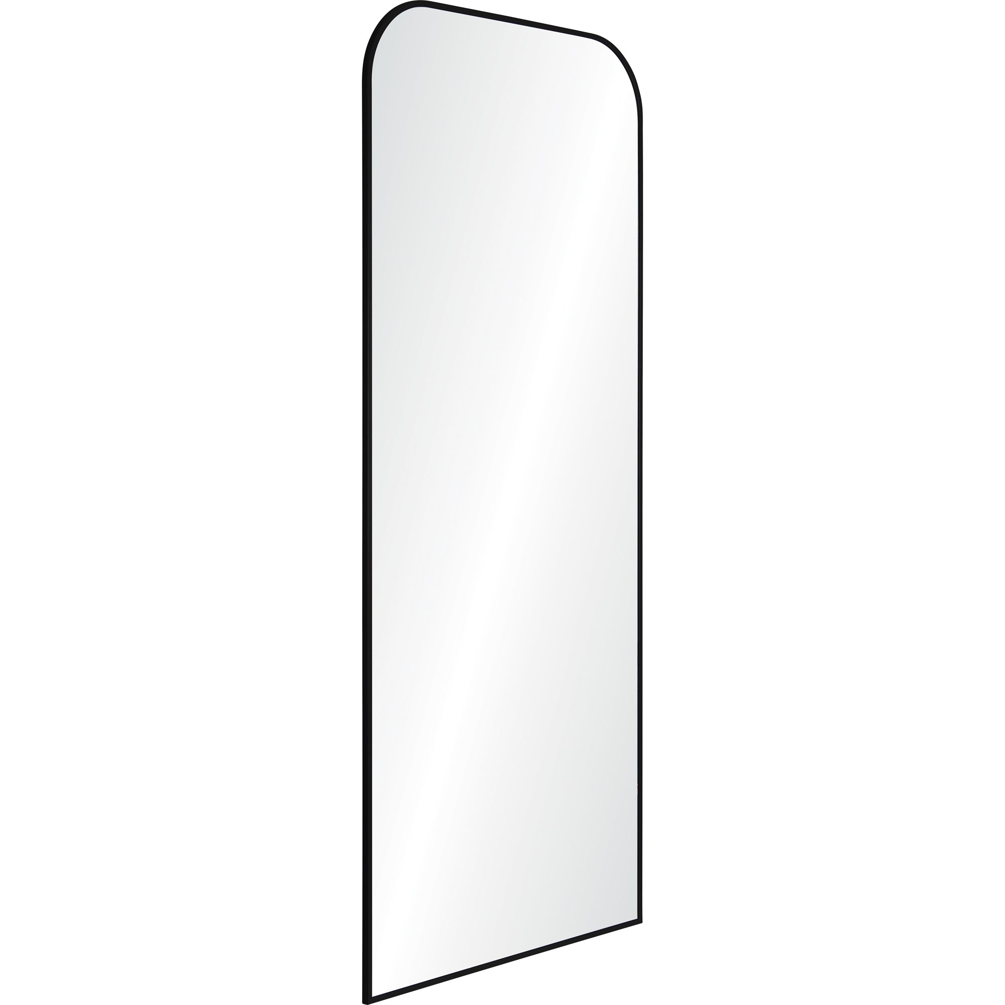 Renwil Mandret 72" Tall Irregular Full Length Mirror - Black