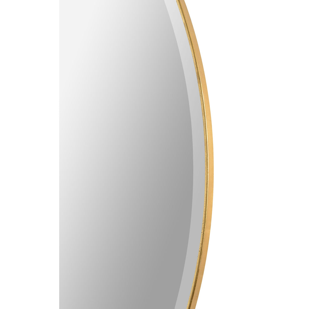 Renwil Thallo 48" Tall Round Wall Mirror - Yellow