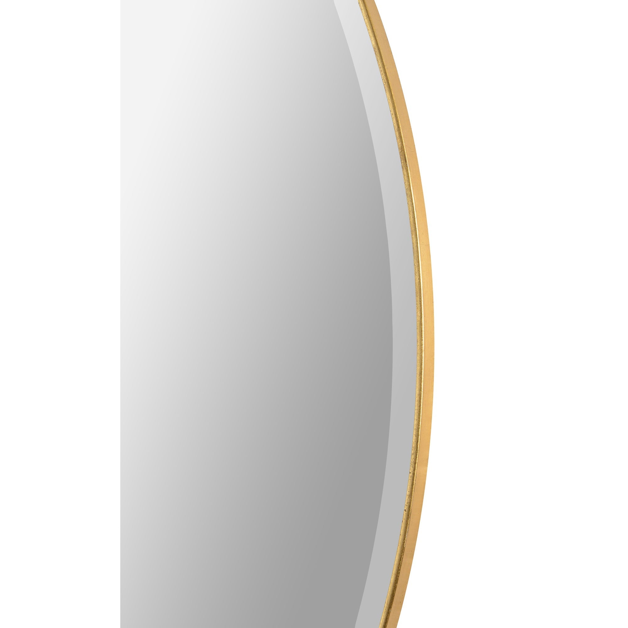 Renwil Thallo 48" Tall Round Wall Mirror - Yellow
