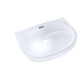 TOTO Oval 19 11/16" x 13 3/4" Undermount Bathroom Sink with Cefiontect