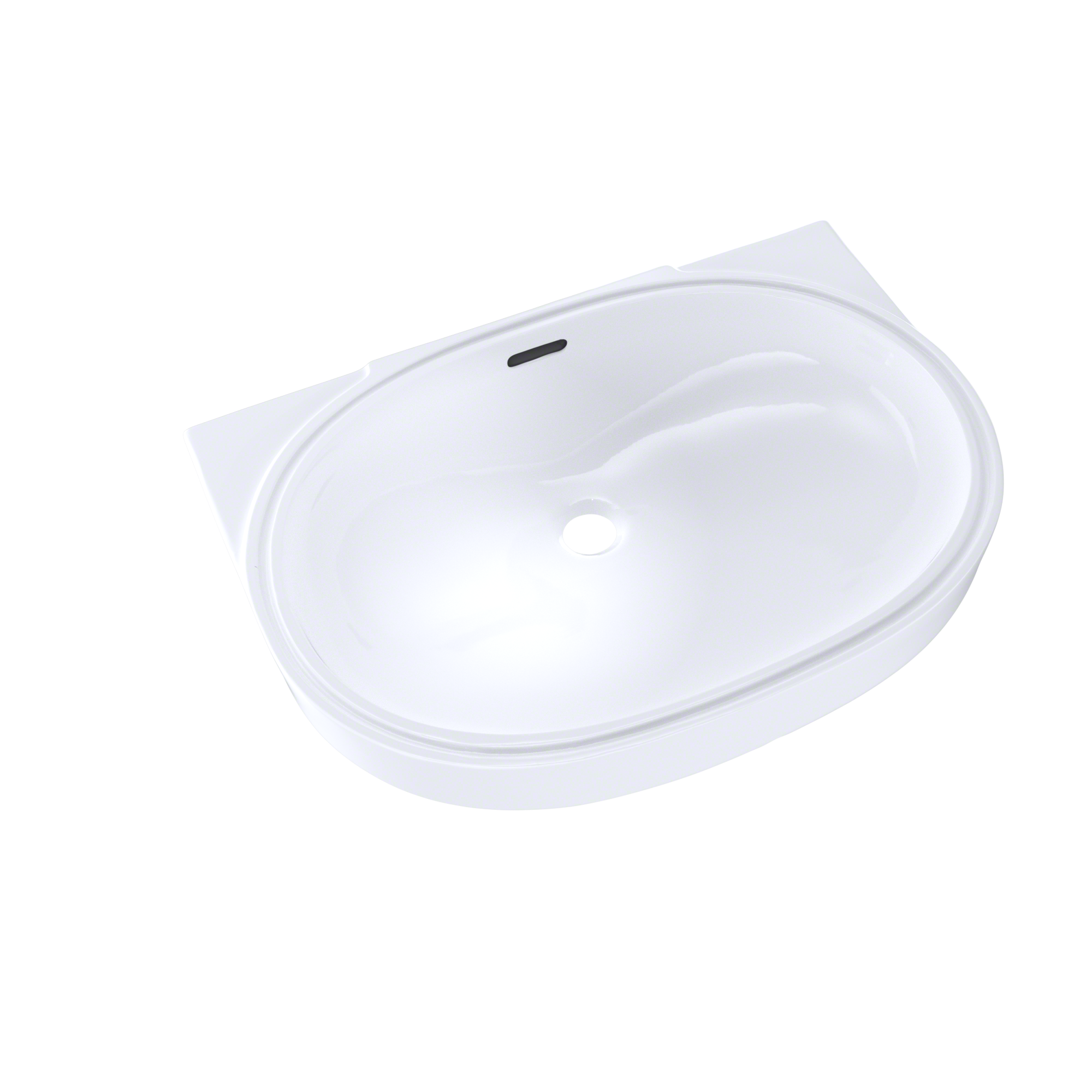 TOTO Oval 19 11/16" x 13 3/4" Undermount Bathroom Sink with Cefiontect