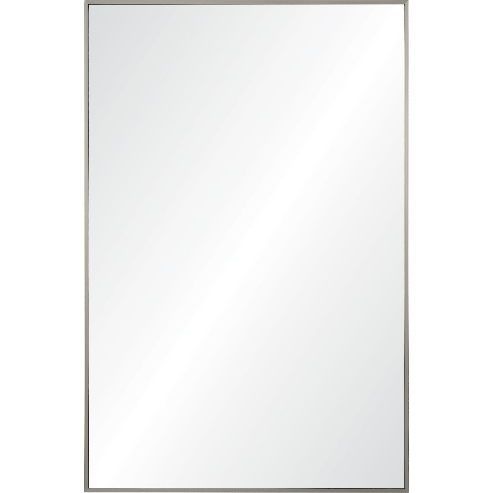 Renwil Roderick 35.5" Tall Rectangle Wall Mirror - Grey