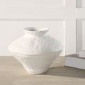 Renwil Mills Indoor Porcelain Ceramic Vase - Matte Off-White