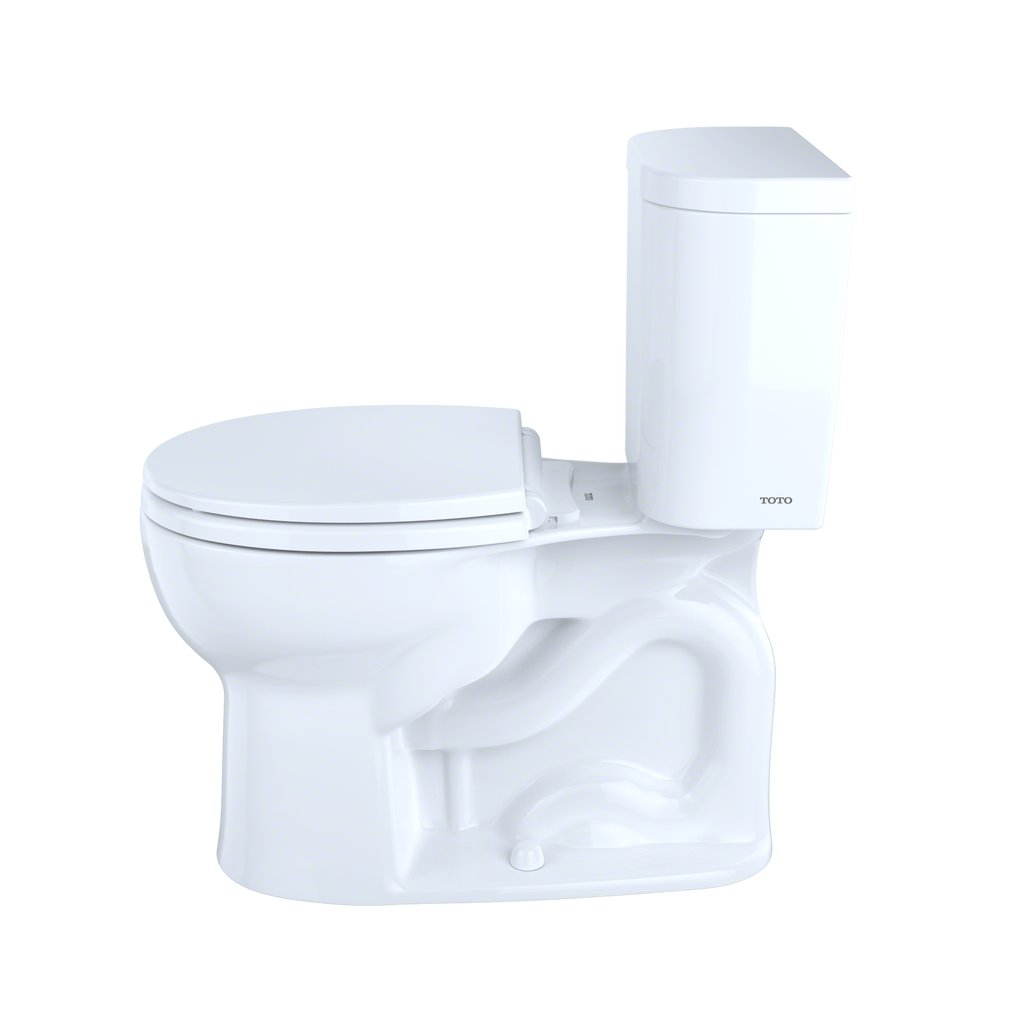 TOTO Entrada Two Piece Round 1.28 GPF Universal Height Toilet