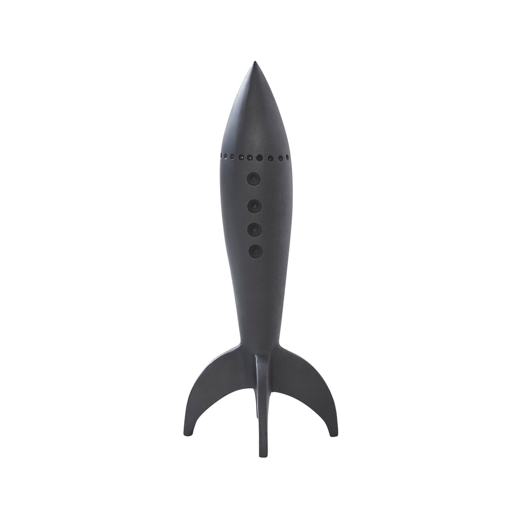 Renwil Rhodes Indoor Cast Aluminum Statue - Matte Black