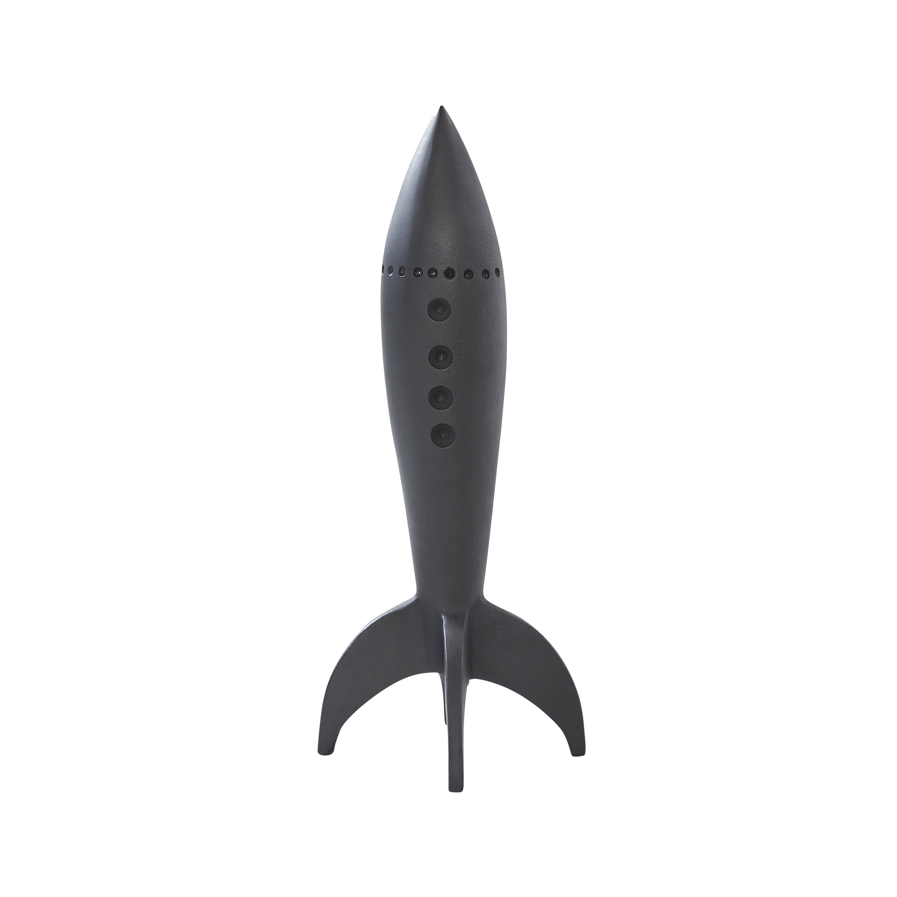 Renwil Rhodes Indoor Cast Aluminum Statue - Matte Black