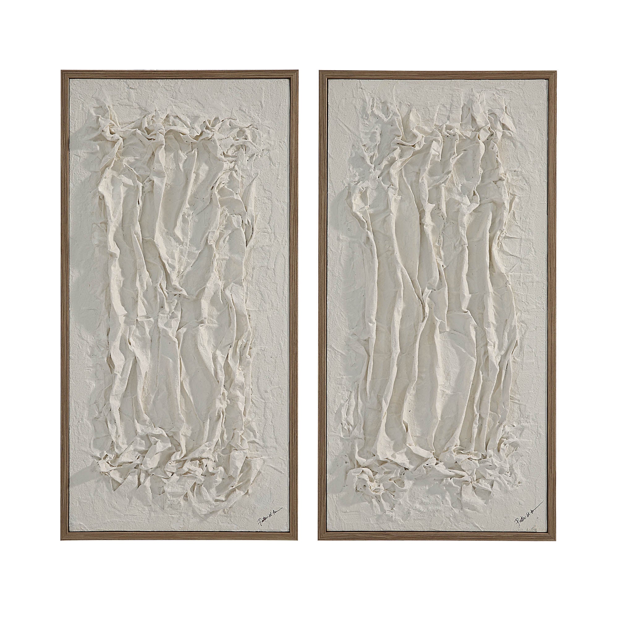Renwil Volterra 20" Wide Wall Art - White