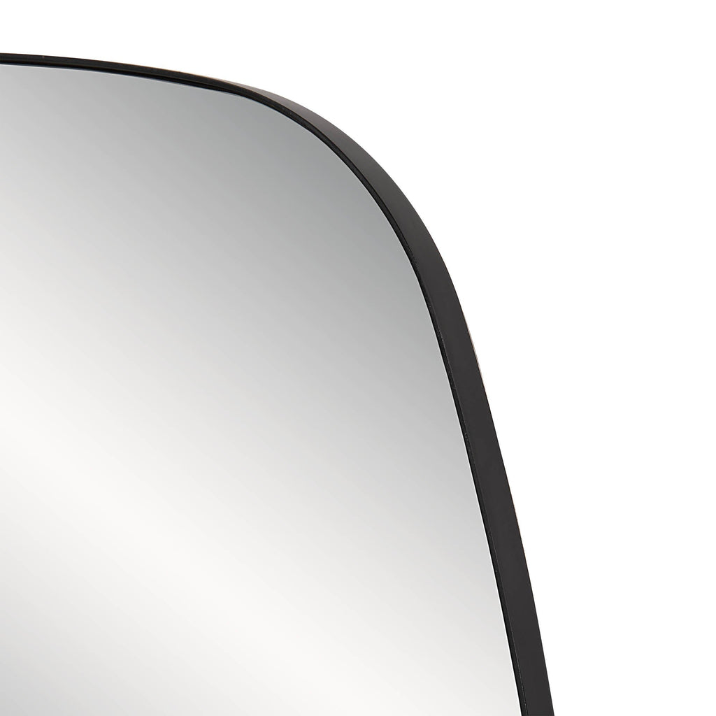 Renwil Sparti 36" Tall Square Wall Mirror - Black