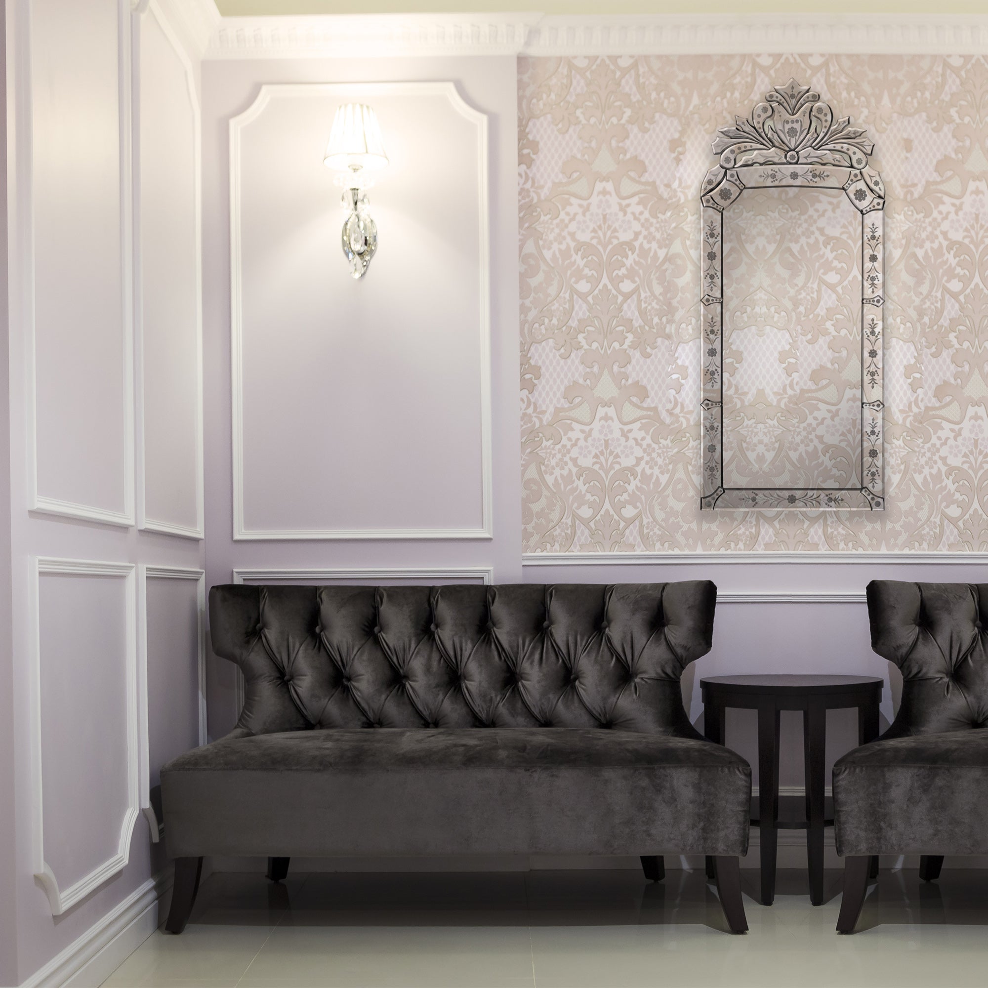 Renwil Venetian 19" Tall Arch Wall Mirror