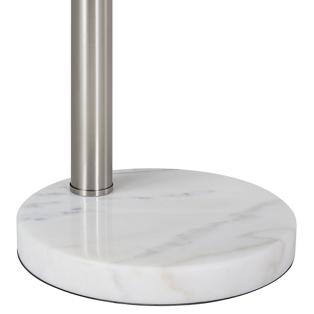 Everren Aguillard 87.5" Height Floor Lamp - Brushed Nickel